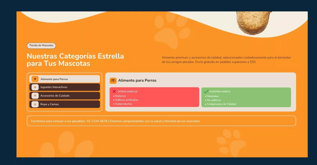 Competitor comparison section - Shopify - Web component