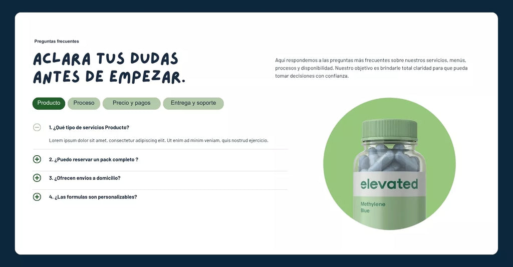 FAQ Section Frequently Asked Questions by Category - Shopify - Web Component