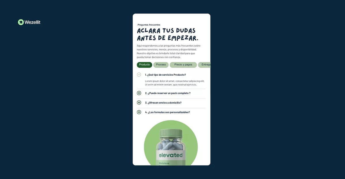 FAQ Section Frequently Asked Questions by Category - Shopify - Web Component