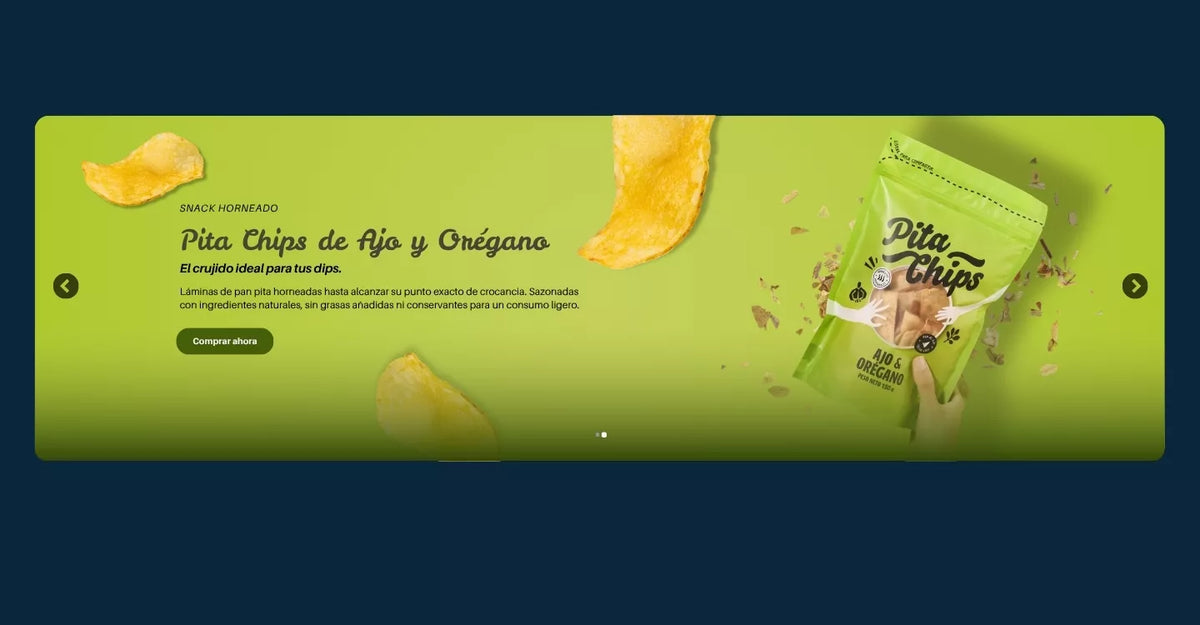 Sección Banner Hero Clásico - Shopify - Componente web