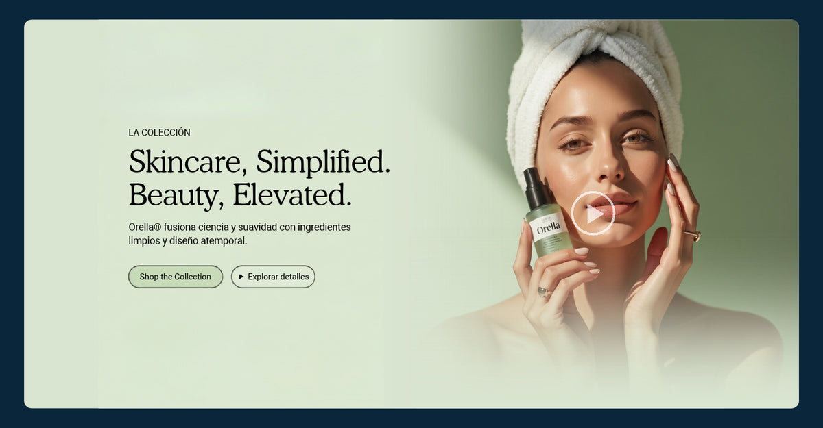 Sección hero video banner y popup - Shopify - Componente web