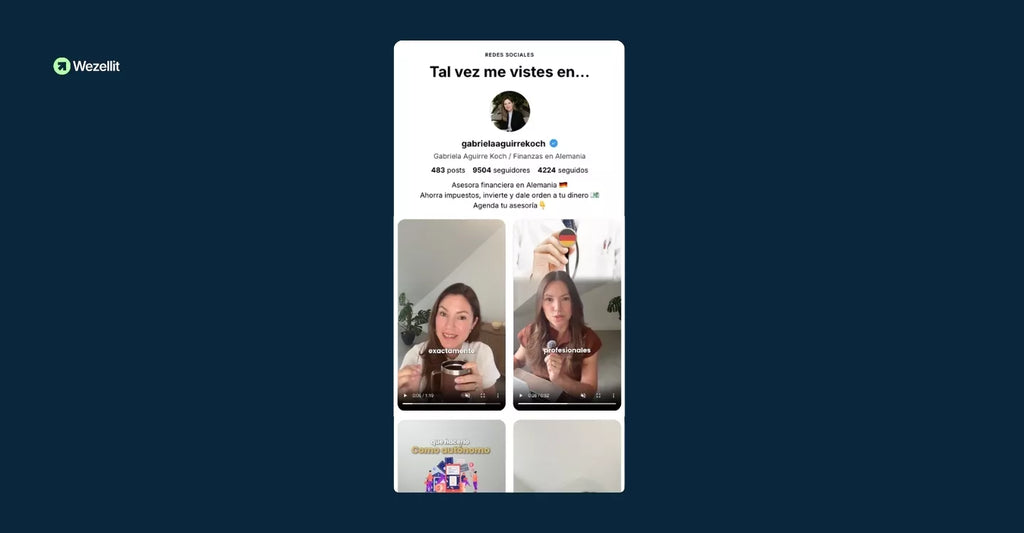 Sección Instagram - Shopify - Componente web