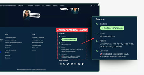 Pack Starter Componentes Sección + Bloque Liquid – Shopify - Descarga Gratis